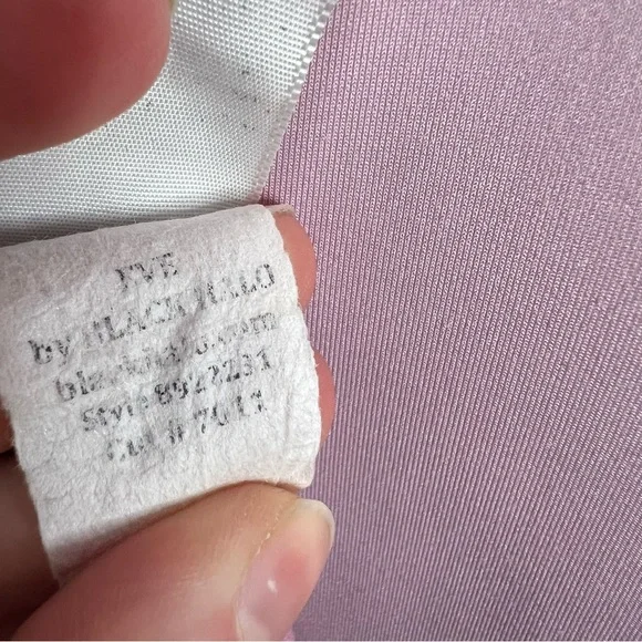 Black Halo Eve One Shoulder Gown Ruffle Mauve Blush Formal Bridesmaid Prom 6 - Picture 7 of 10